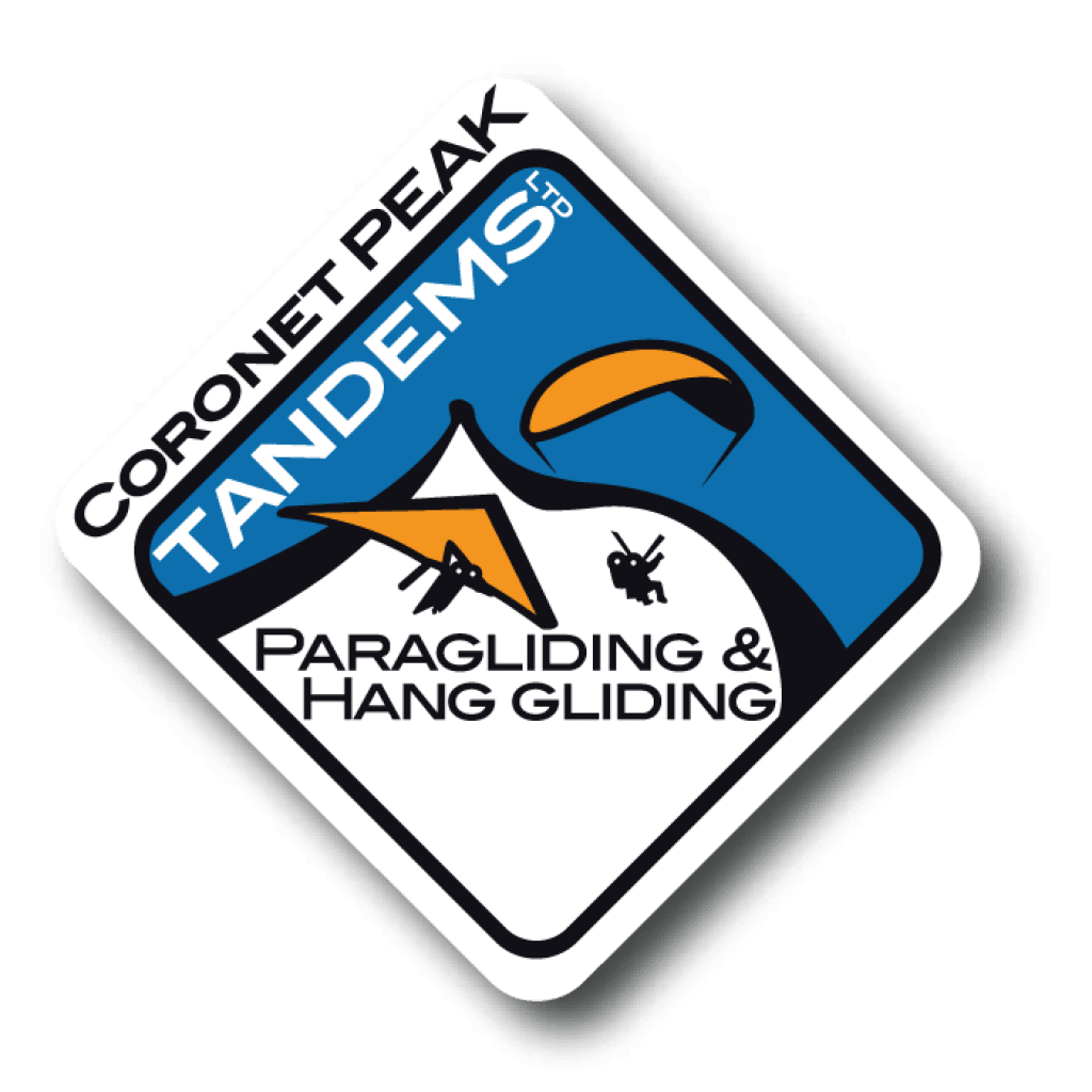 Coronet Peak Tandem Paragliding and Hang Gliding Logo